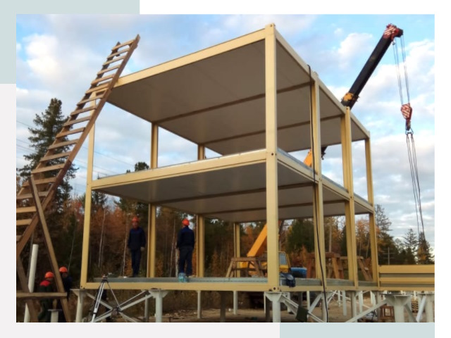 Строительство модульных здания Вольск