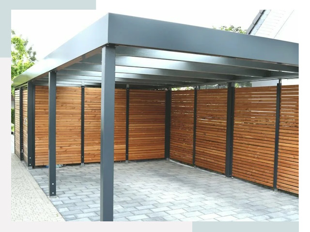 Навесы для парковки в Вольске