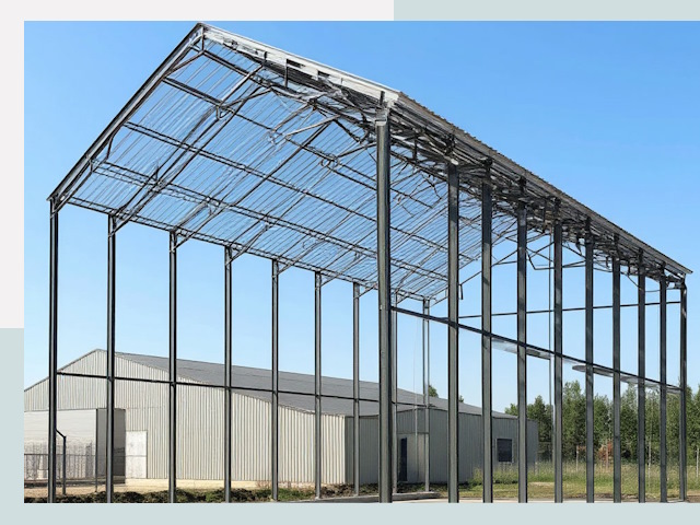 Прямо стенные ангары от СтальСтрой-Вль по цене 608 руб.