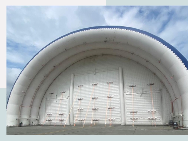 Пневмокаркасные ангары от СтальСтрой-Вль по цене от 608 руб.