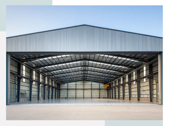 Большие ангары в Вольске