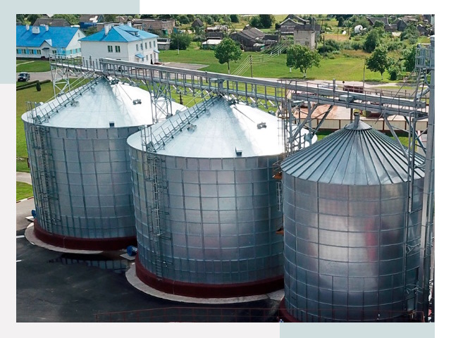 Металлические силосы в Вольске