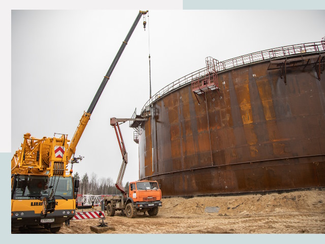 Монтаж резервуаров в Вольске от 608 руб. за м³