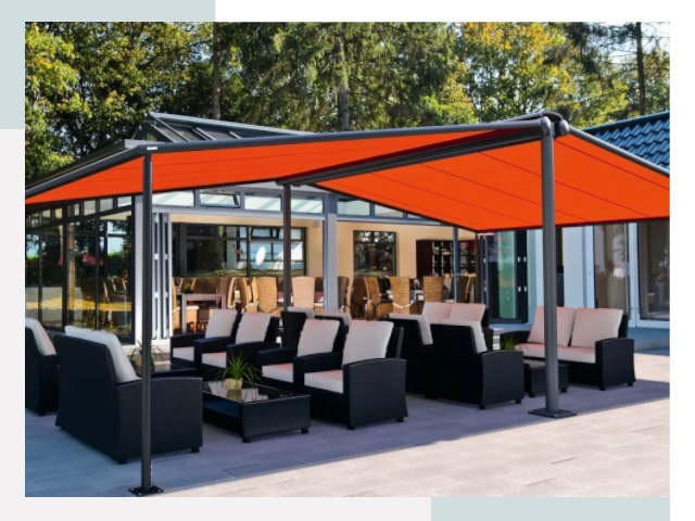 Навесы для кафе и ресторанов в Вольске