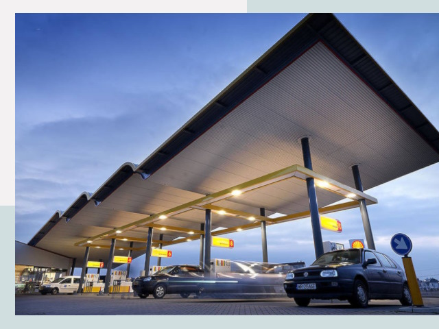 Навесы для АЗС в Вольск от 608 руб. - Защита и комфорт