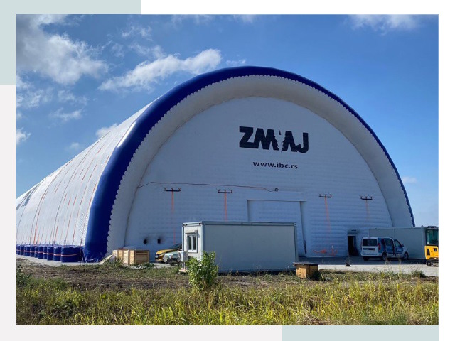 Брендирование ангаров в Вольске